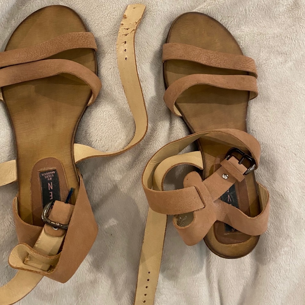 Steven by Steve Madden tan sandals